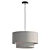 Vintage Industrial Iron Pendant Lamp 3D model small image 2