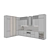 Sleek Kitchen 3D Model Kit 3D model small image 6