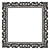 Elegant Classic 3D Frame Mirror 3D model small image 7