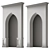 Customizable Model Arabic Arch 3D model small image 2