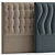 Headboard 6: Dual Design Options 3D model small image 5