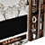 Modern TV Wall Mount Stand 3D model small image 5