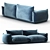 Idealbeds BUENO Sofa Bed 3D model small image 1