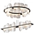 Sleek LED Pendant Lights 3D model small image 1