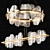 Sleek LED Pendant Lights 3D model small image 5