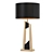 Modern Pharo Table Lamp 3D model small image 1