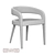 Customizable Ergonomic Velveary Chair 3D model small image 4