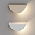 Sleek Modern Wall Sconce 3D model small image 3