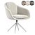 Modern Textile Grey Lounge Chair 3D model small image 1