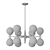 Elegant Zimma Chandelier 700mm Height 3D model small image 4