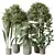 Variety Indoor Plants Set 59 3D model small image 1