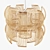 Bamboo Lines Pendant Light 3D model small image 2