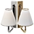 Rigby Small Sconce by Visual Comfort 3D model small image 8