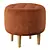 Velvet Pouf Oron by Divan.ru 3D model small image 2