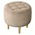 Velvet Pouf Oron by Divan.ru 3D model small image 5