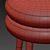 Modern Marshmallow Stool: Functional Chic 3D model small image 6