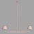 Rigby Large Linear Chandelier Visual Comfort 3D model small image 11