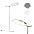 Orbit LED Floor Lamp Set 3D model small image 1