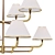 Rigby Grande Two-Tier Chandelier: Visual Comfort 3D model small image 6