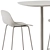 Muuto Fibre Cafe Bar Set 3D model small image 3