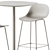 Muuto Fibre Cafe Bar Set 3D model small image 4