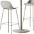 Muuto Fibre Cafe Bar Set 3D model small image 5