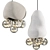 MAKHNO MEDUSA Pendant Lamp, Quad Mesh 3D model small image 1