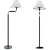 Rigby Medium Bridge Arm Floor Lamp 3D model small image 4