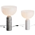 Minimalist Kizu Table Lamp Set 3D model small image 2