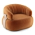 Elegant Max Divani DANA Armchair 3D model small image 1