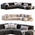 Modern Chic Arflex Sofa Design 3D model small image 4