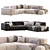 Modern Chic Arflex Sofa Design 3D model small image 5