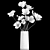 Modern Field Flower Bouquet Set 3D model small image 6