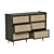 Modern Taga Chest with Rattan Facade 3D model small image 4