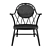 Diamond Back Chair by Drill Design 3D model small image 3