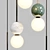 Modern Aromas Pendant Light 3D model small image 3