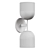 Elegant Cooper Double Sconce 3D model small image 2