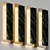 Elegant Marble LED Wall Sconce 3D model small image 4