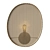 Eco-Friendly Bamboo Pendant Lamp 3D model small image 1