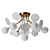 Peacock 63cm Chandelier 3D model small image 6