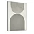 Plaster Duo Photo Frame Set 3D model small image 4