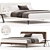 Modern BoConcept Arlington Bed[frame] 3D model small image 2