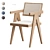 Grant-1 Dining Chair Beige Grey Blue Brown 3D model small image 1