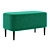 Musa 800 Ottoman Stool 3D model small image 3