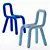  Moustache Bold Chair 3D model small image 4