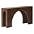 Elegant FAUSTO Console - Four Hands 3D model small image 3