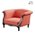 Elegance Comfort Armchair 3132 3D model small image 2