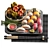 Japanese Style Food Set 3D model small image 1