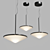 Modern Vibia Tempo Pendant Lighting 3D model small image 3