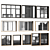 Advanced Window Slope Frame Kit 3D model small image 1